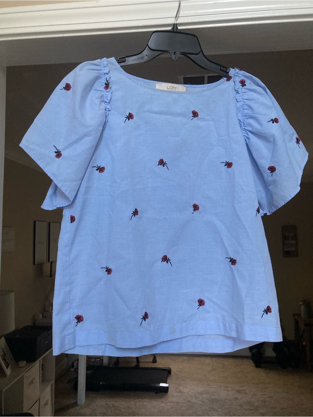 Blue Loft Top
